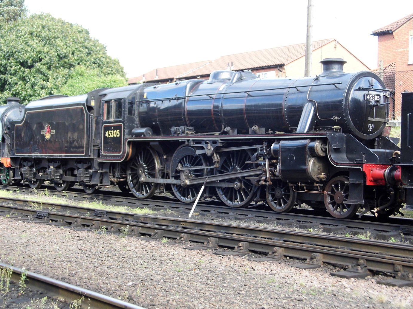 Smokebox number of 60008 Dwight D. Eisenhower, Sat 28/12/2013. 