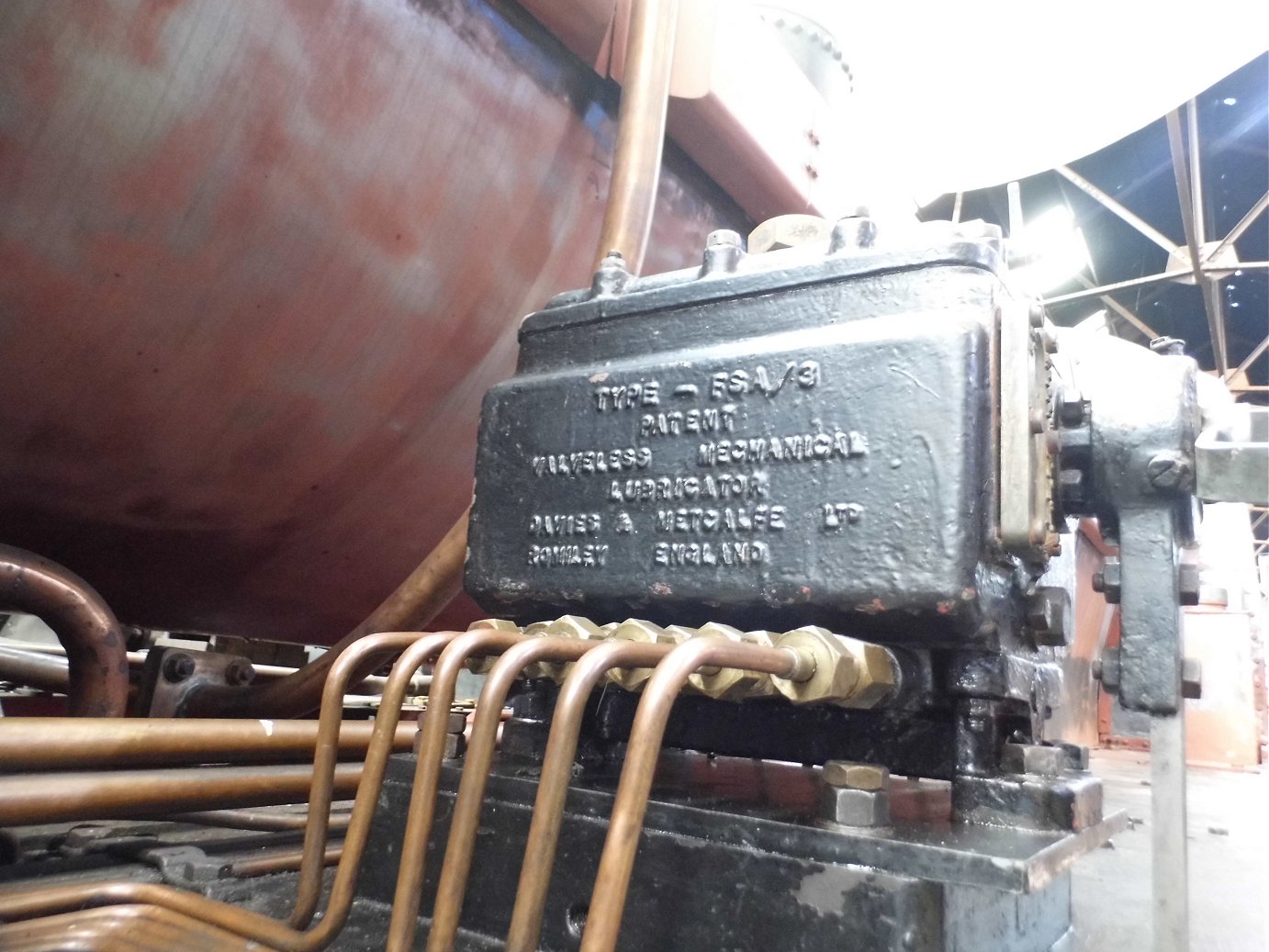 Nameplates for A4 60011 Empire of India and A2 60500 Edward Thompson, Sat 28/12/2013. 