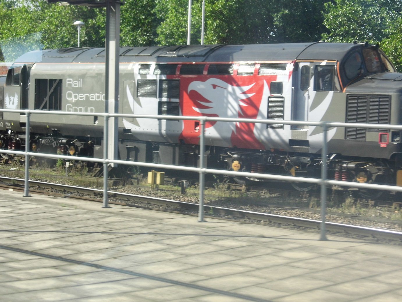 Cab of 60008 Dwight D. Eisenhower, Sat 28/12/2013. 