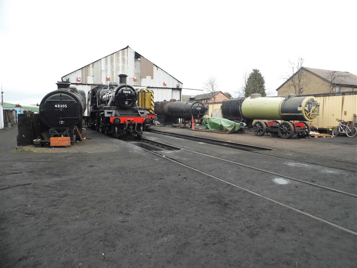 LNER D49 Shire pioneer 234/2700/62700 Yorkshire, Sat 28/12/2013. 