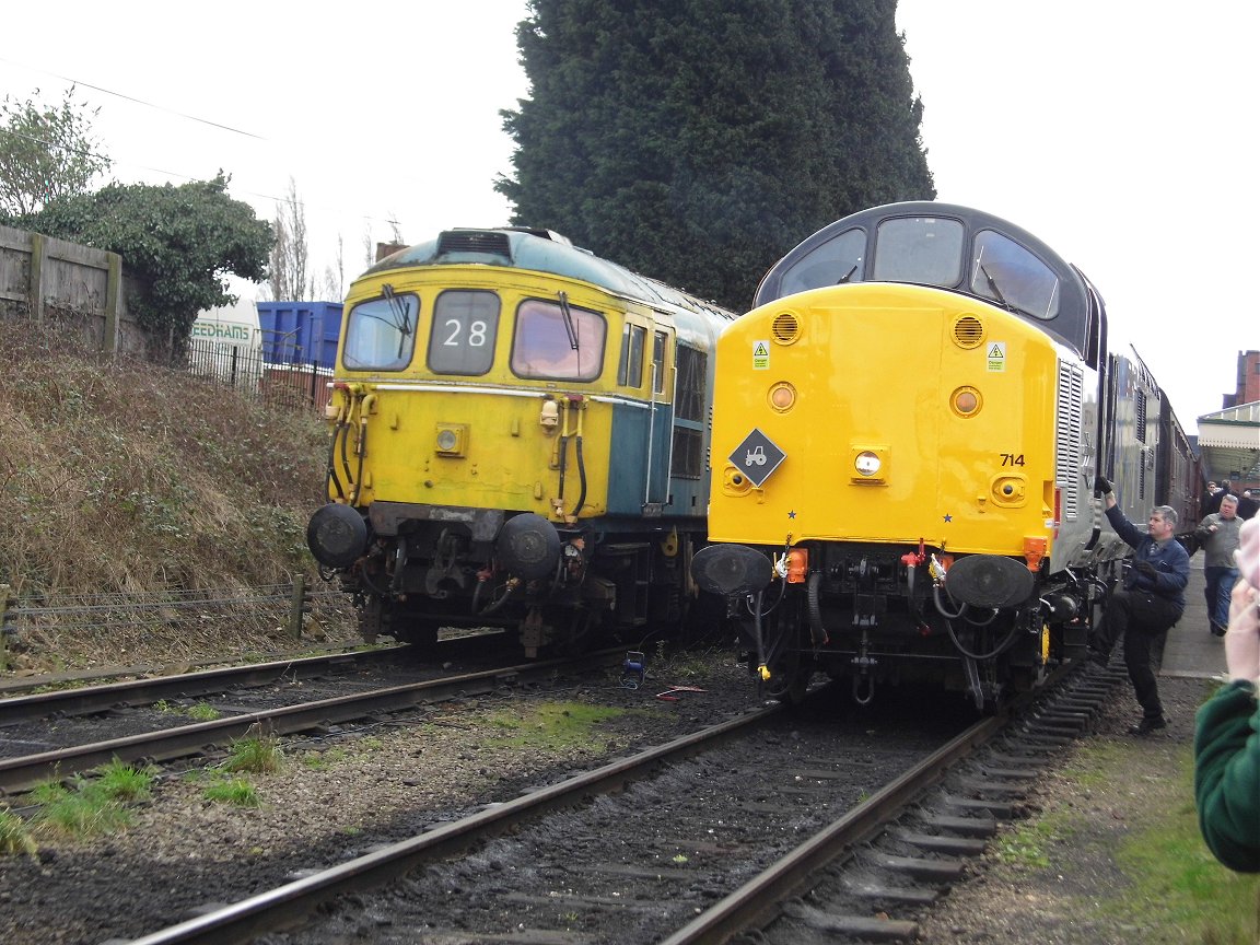 46009 'Operation Smash Hit' display, Sat 28/12/2013.. 