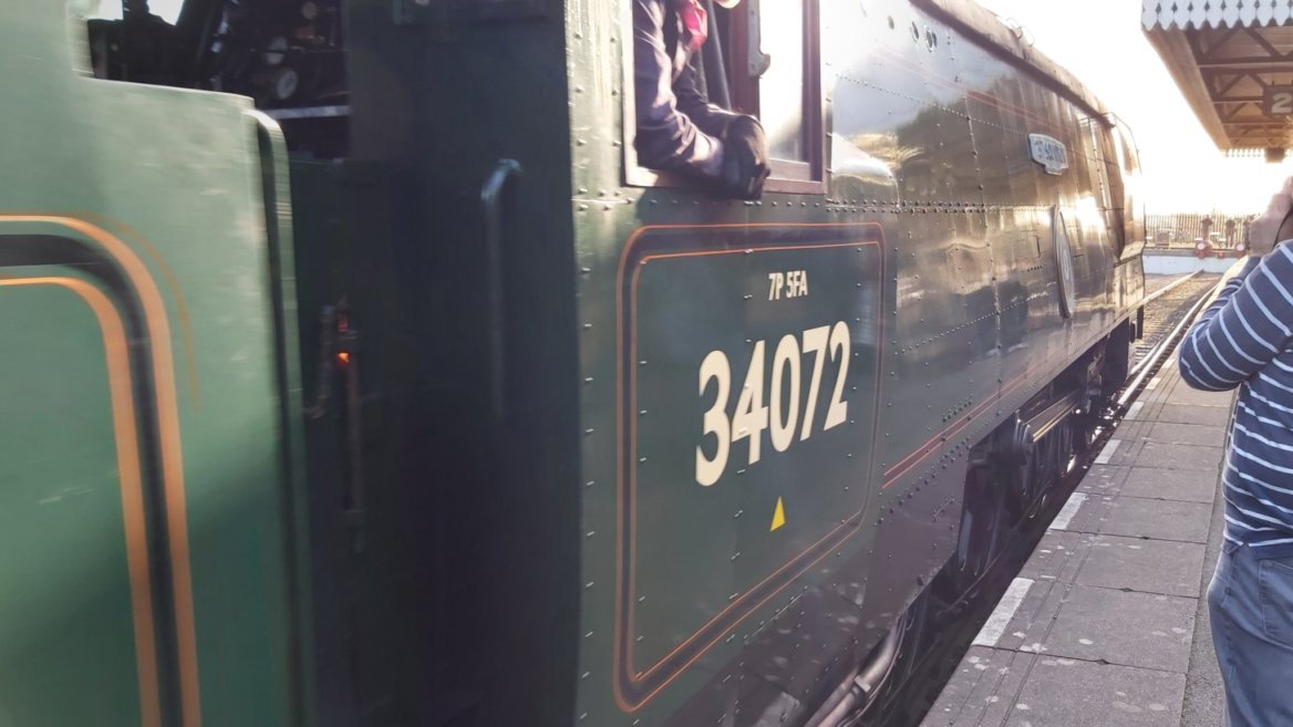 LNER D49 Shire pioneer 234/2700/62700 Yorkshire, Sat 28/12/2013.