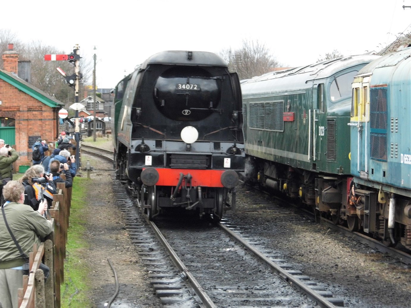 LNER D49 Shire pioneer 234/2700/62700 Yorkshire, Sat 28/12/2013.