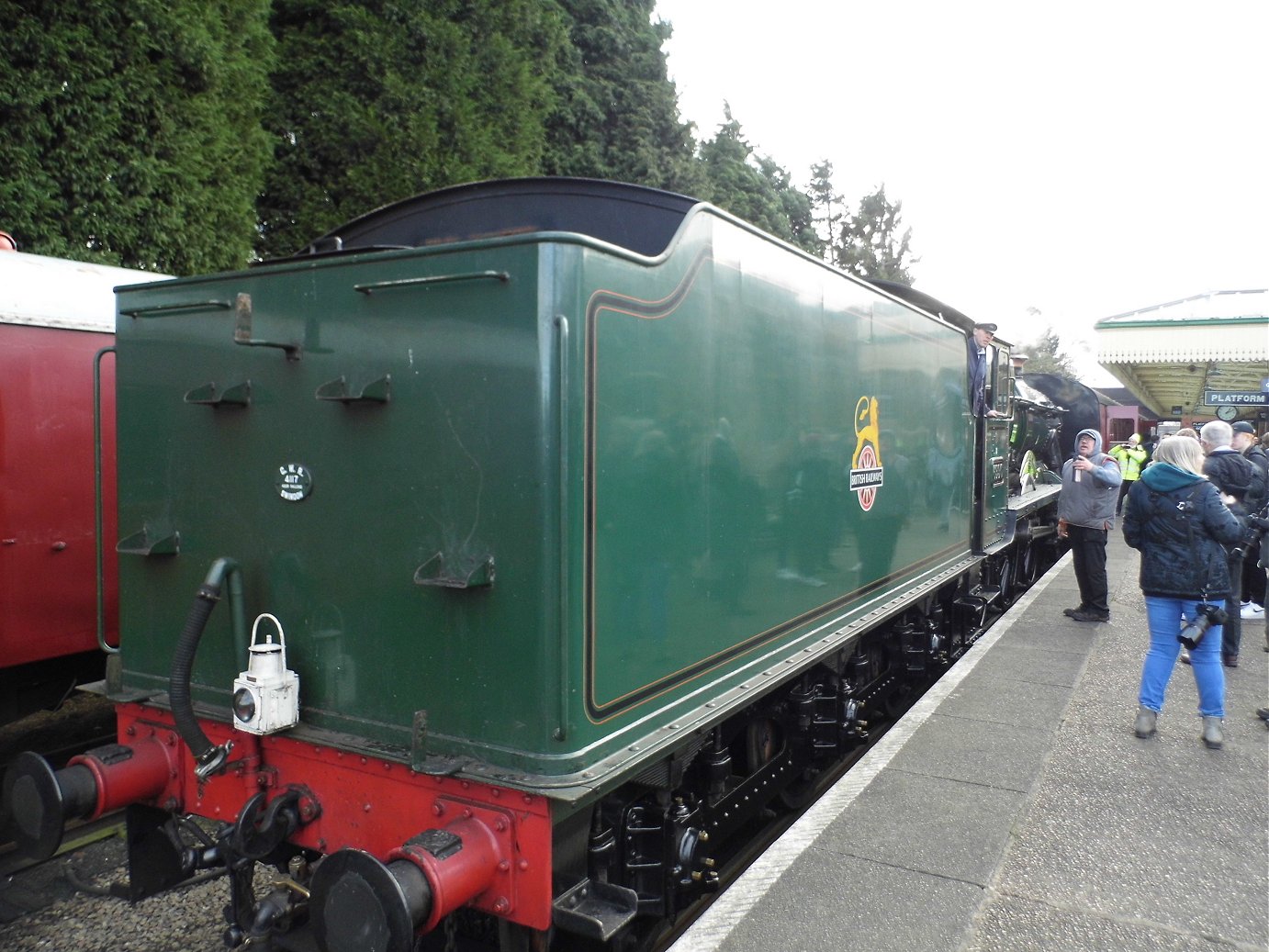 LNER D49 Shire pioneer 234/2700/62700 Yorkshire, Sat 28/12/2013.