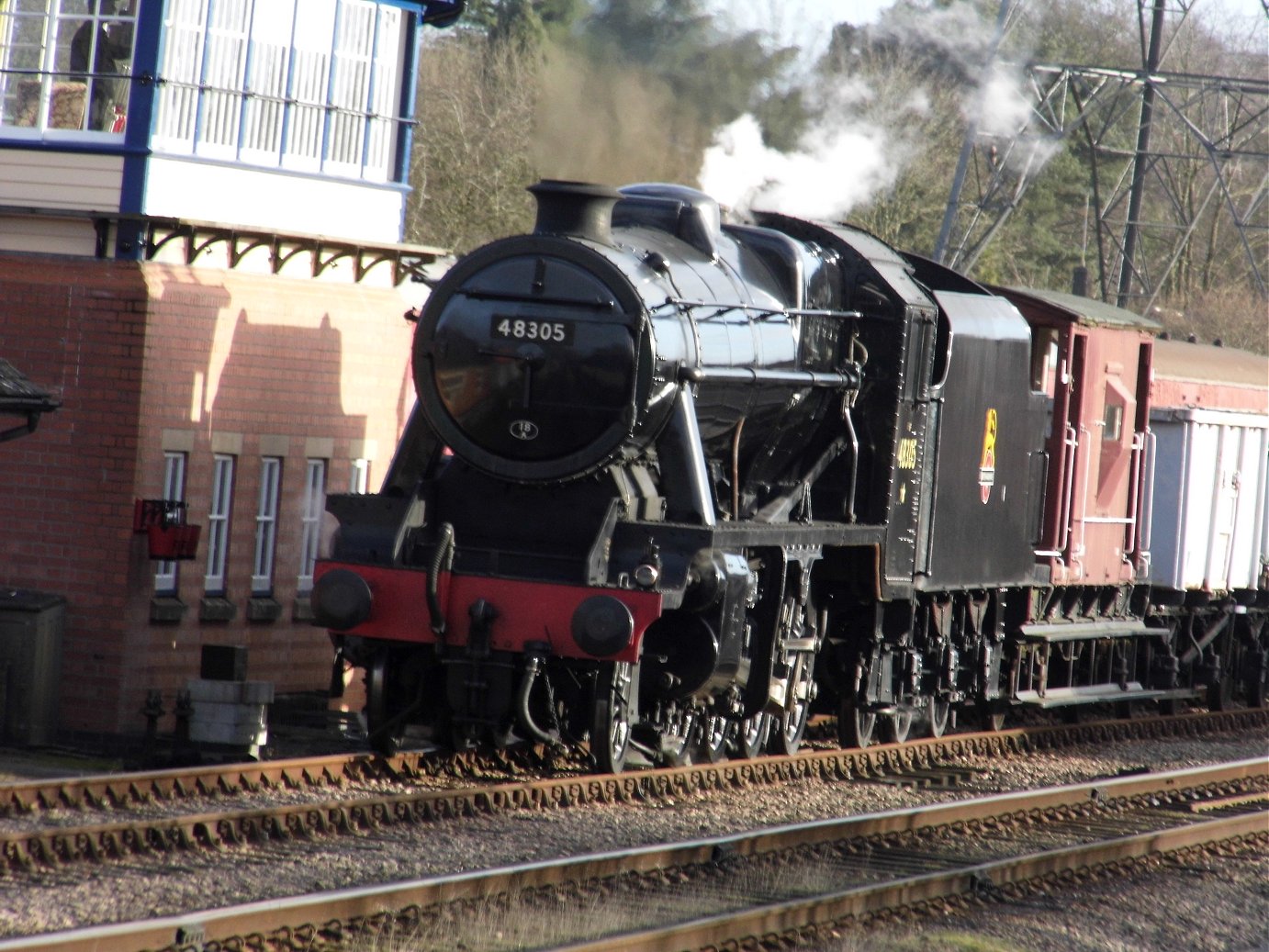 LNER A3 2743/60089, Sat 28/12/2013.