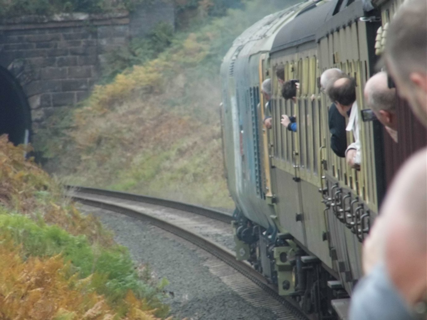 Smokebox number of 60008 Dwight D. Eisenhower, Sat 28/12/2013. 