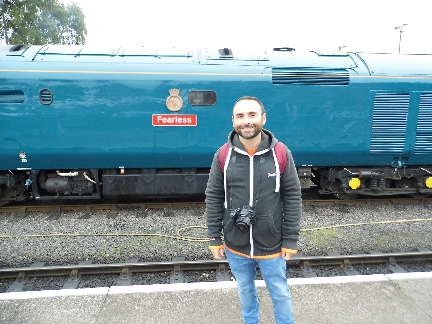 Nameplates for A4 60011 Empire of India and A2 60500 Edward Thompson, Sat 28/12/2013. 