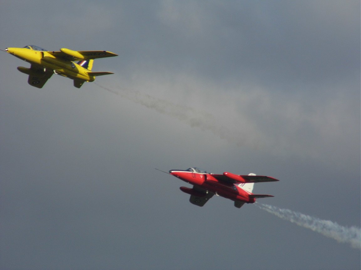 Folland Gnat, RAF Church Fenton 26th September 2015.