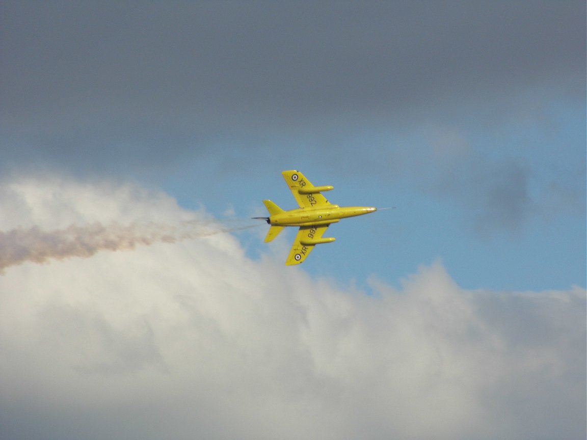Folland Gnat, RAF Church Fenton 26th September 2015.