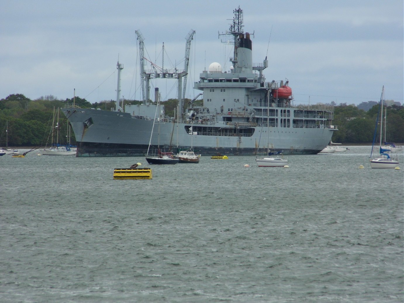 RFA Gold Rover, Decommissioned Portsmouth 24 April 2019