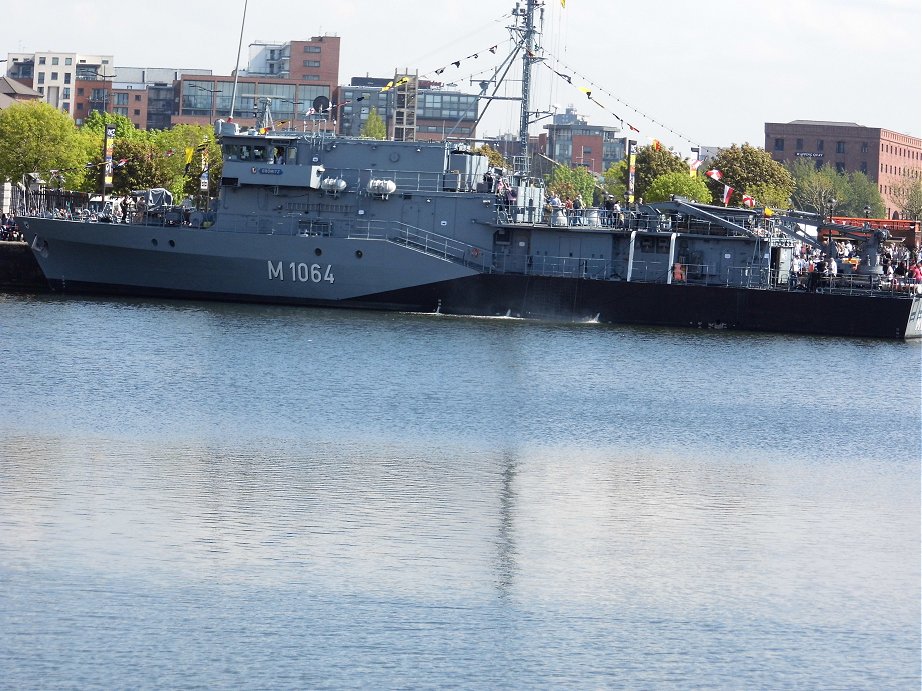 M1064 Gromitz, Canning Dock, Liverpool. Sunday 26/05/2013. 