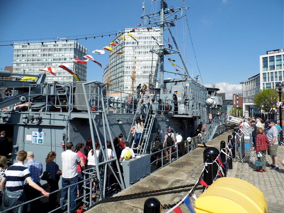 M1064 Gromitz, Canning Dock, Liverpool. Sunday 26/05/2013. 