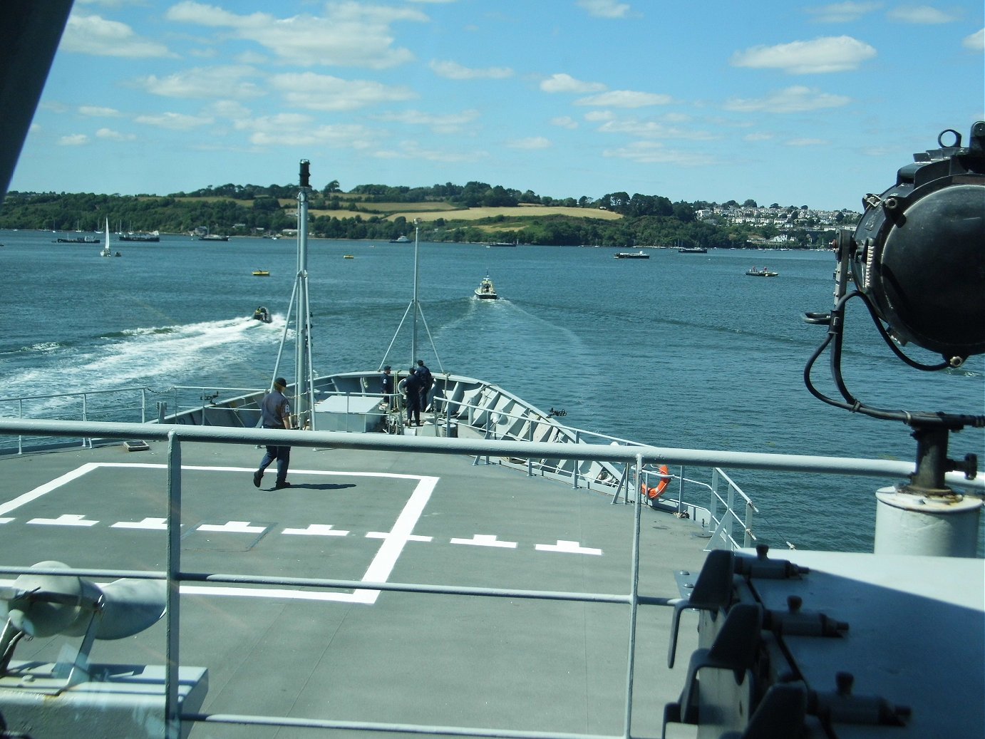 HMS Enterprise, Devonport, Plymouth. Wednesday 25/07/2018 