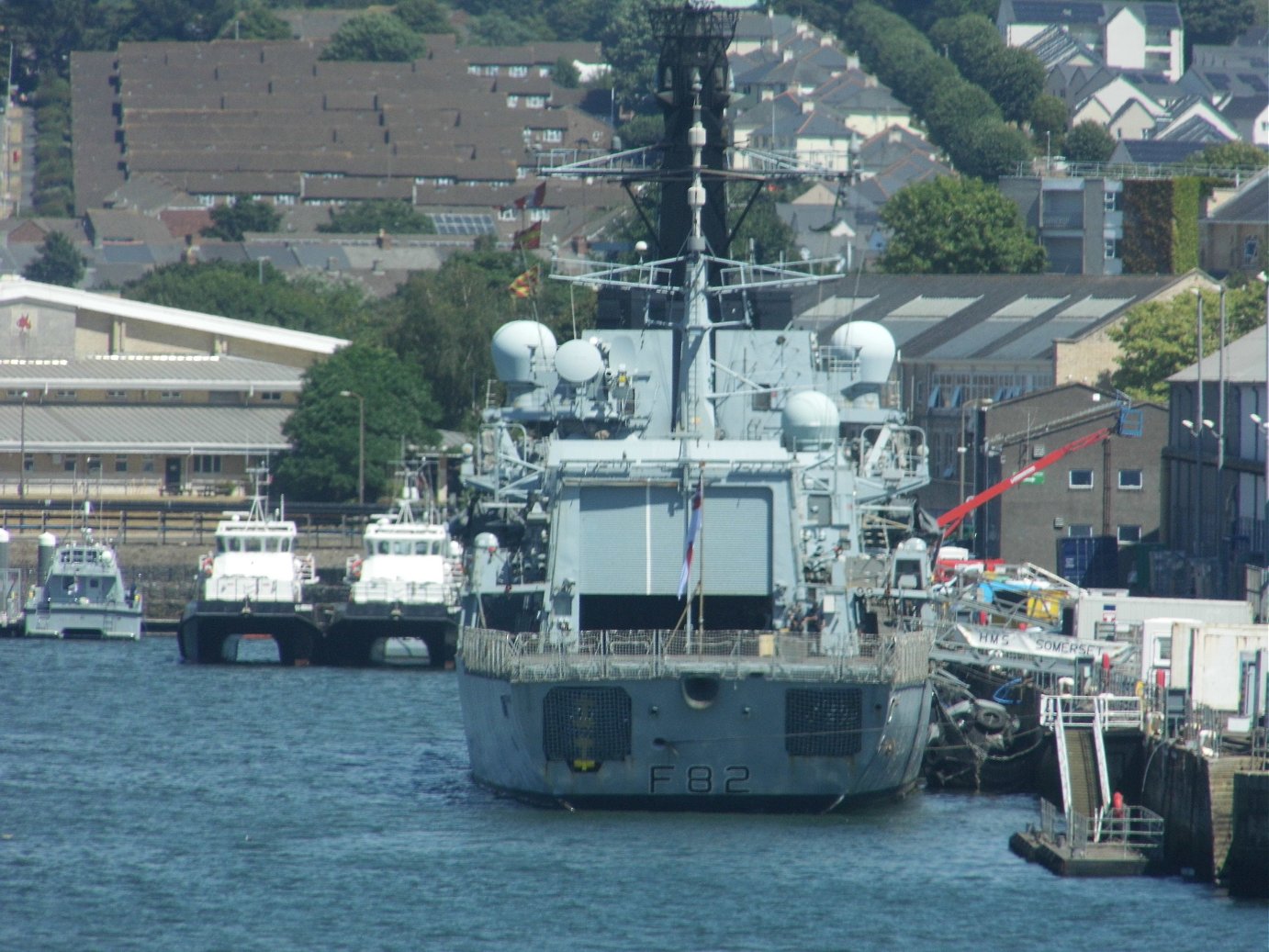 HMS Enterprise, Devonport, Plymouth. Wednesday 25/07/2018 