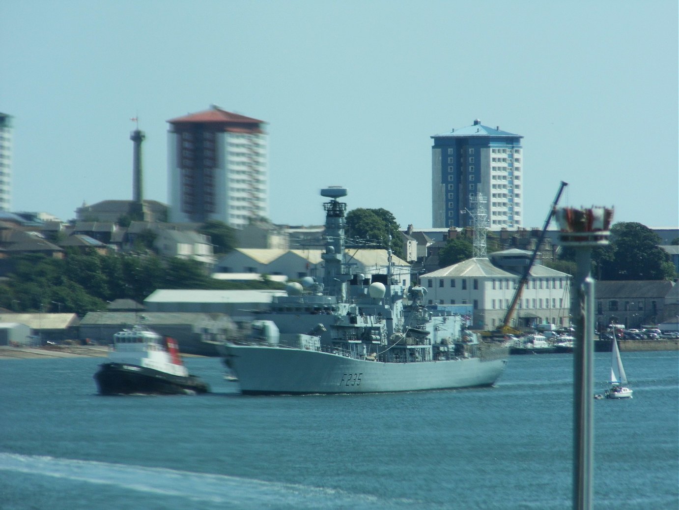 HMS Enterprise, Devonport, Plymouth. Wednesday 25/07/2018 