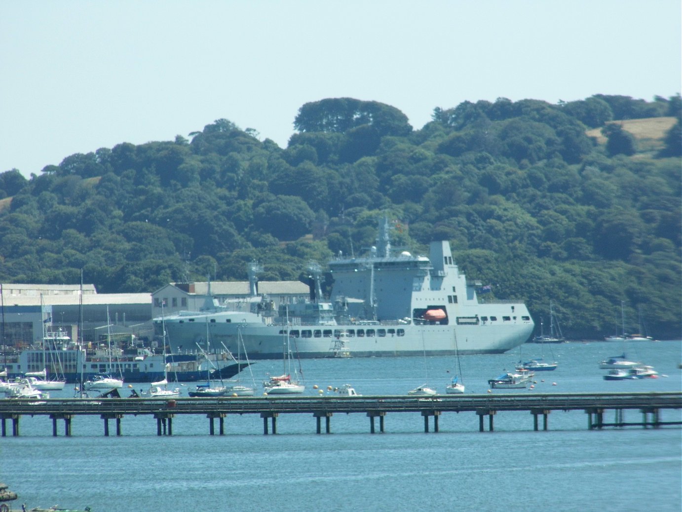 HMS Enterprise, Devonport, Plymouth. Wednesday 25/07/2018 