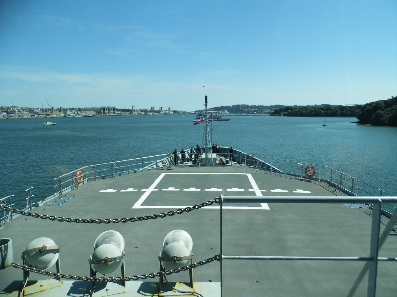 HMS Enterprise, Devonport, Plymouth. Wednesday 25/07/2018 