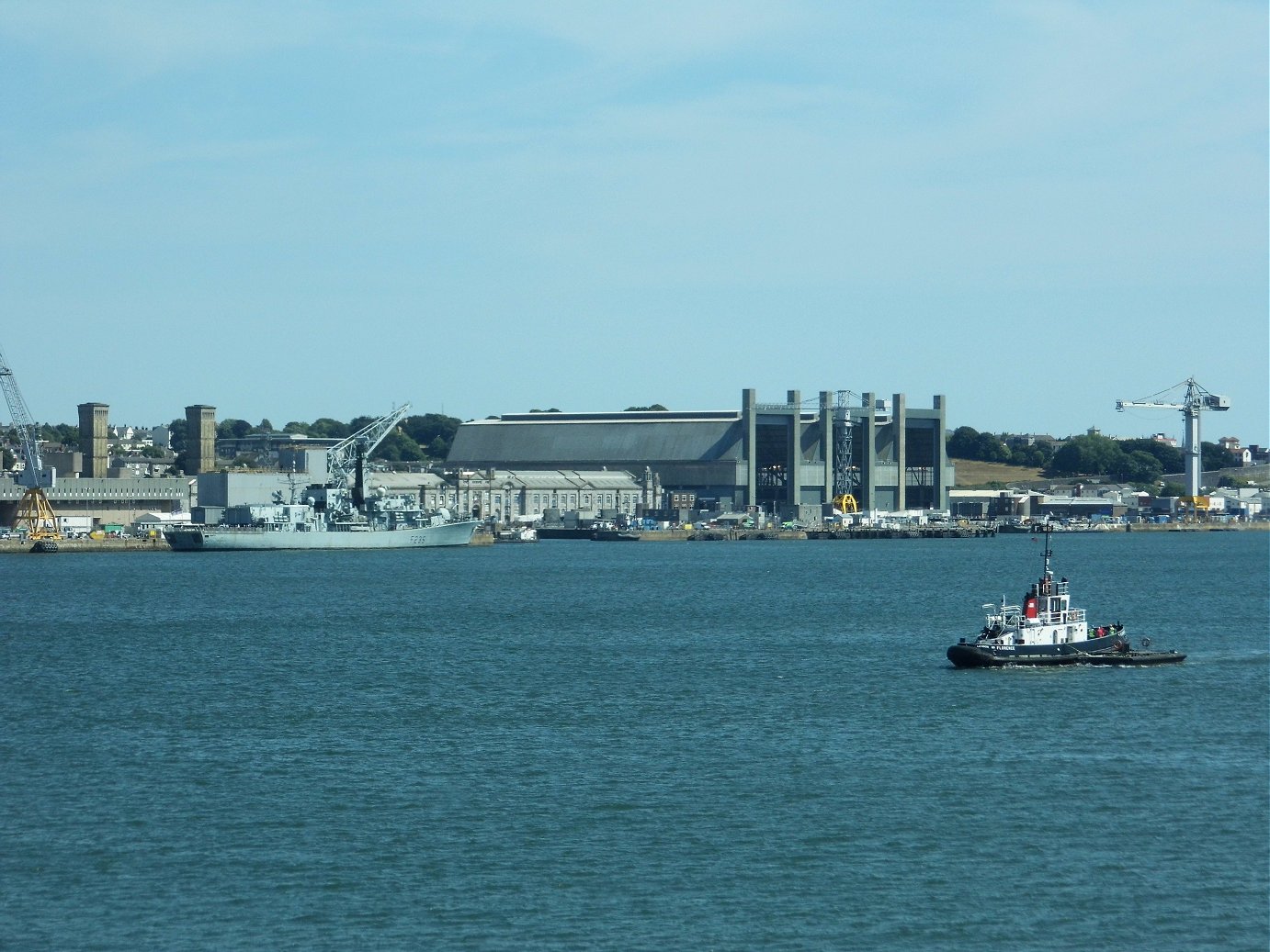 HMS Enterprise, Devonport, Plymouth. Wednesday 25/07/2018 