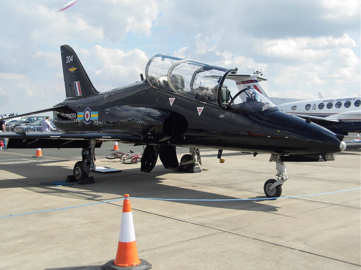 Bae Hawk, RAF Waddington July 6th 2014.