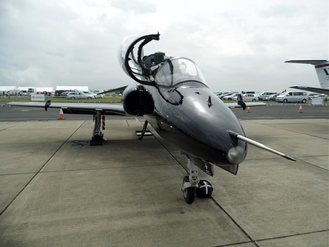 Bae Hawk, RAF Waddington July 6th 2014.