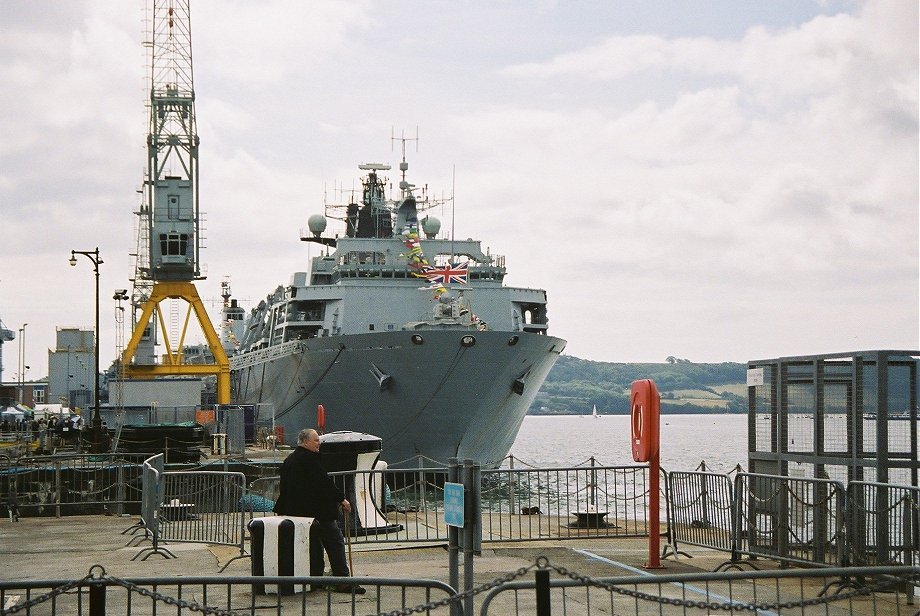 Assault ship L14 H.M.S. Albion at Plymouth Navy Days 2006