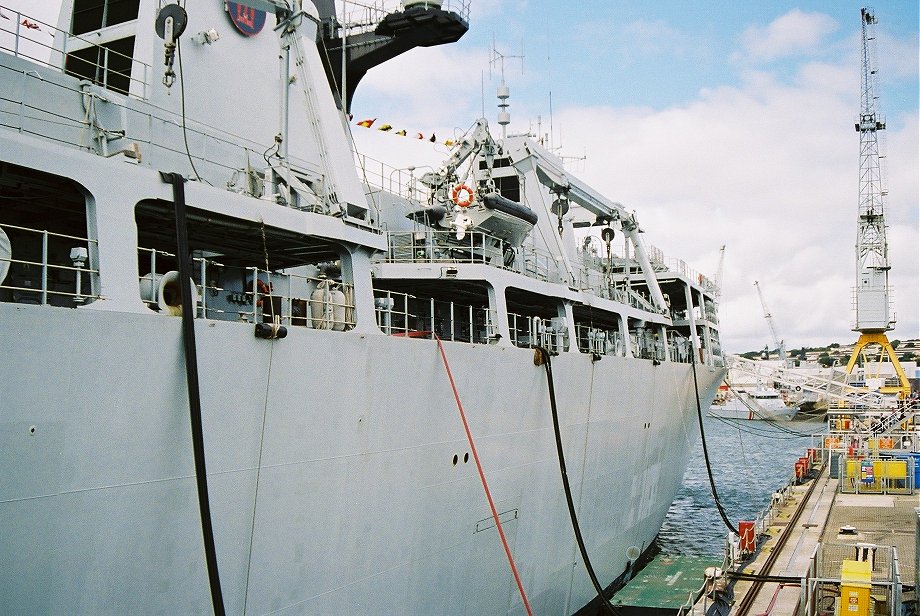 Assault ship L14 H.M.S. Albion at Plymouth Navy Days 2006.