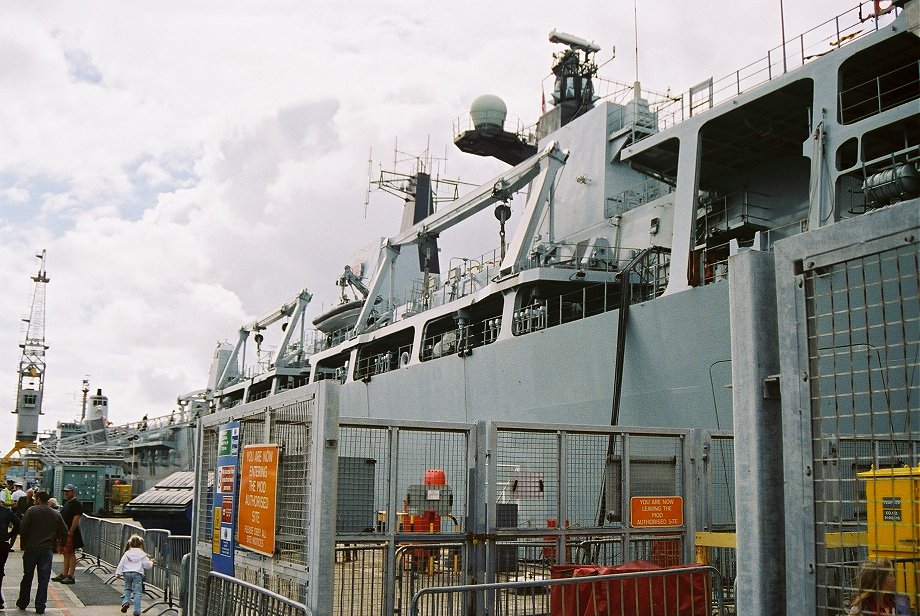 Assault ship L14 H.M.S. Albion at Plymouth Navy Days 2006