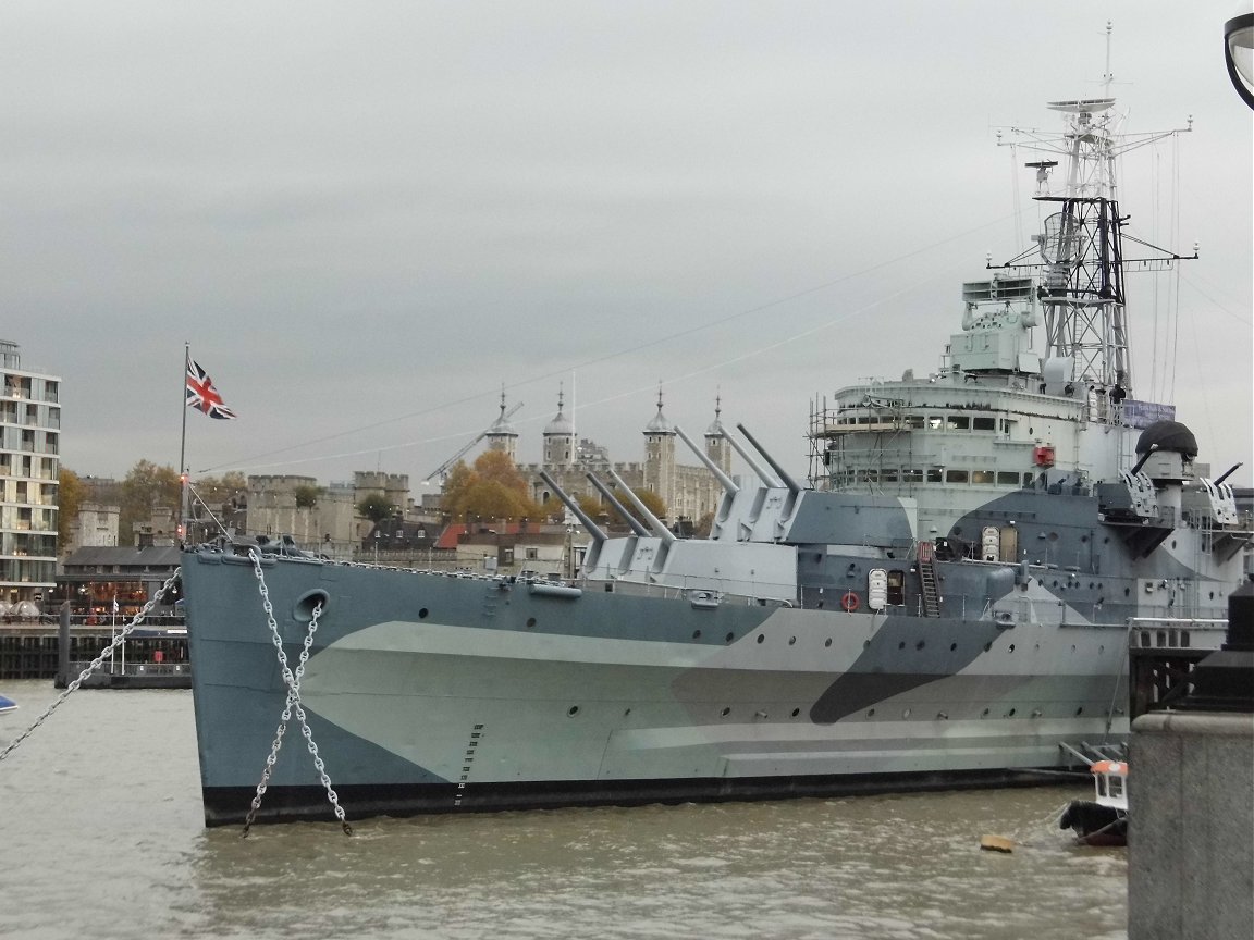 HMS belfast, London, Thursday 16/11/2017.. 