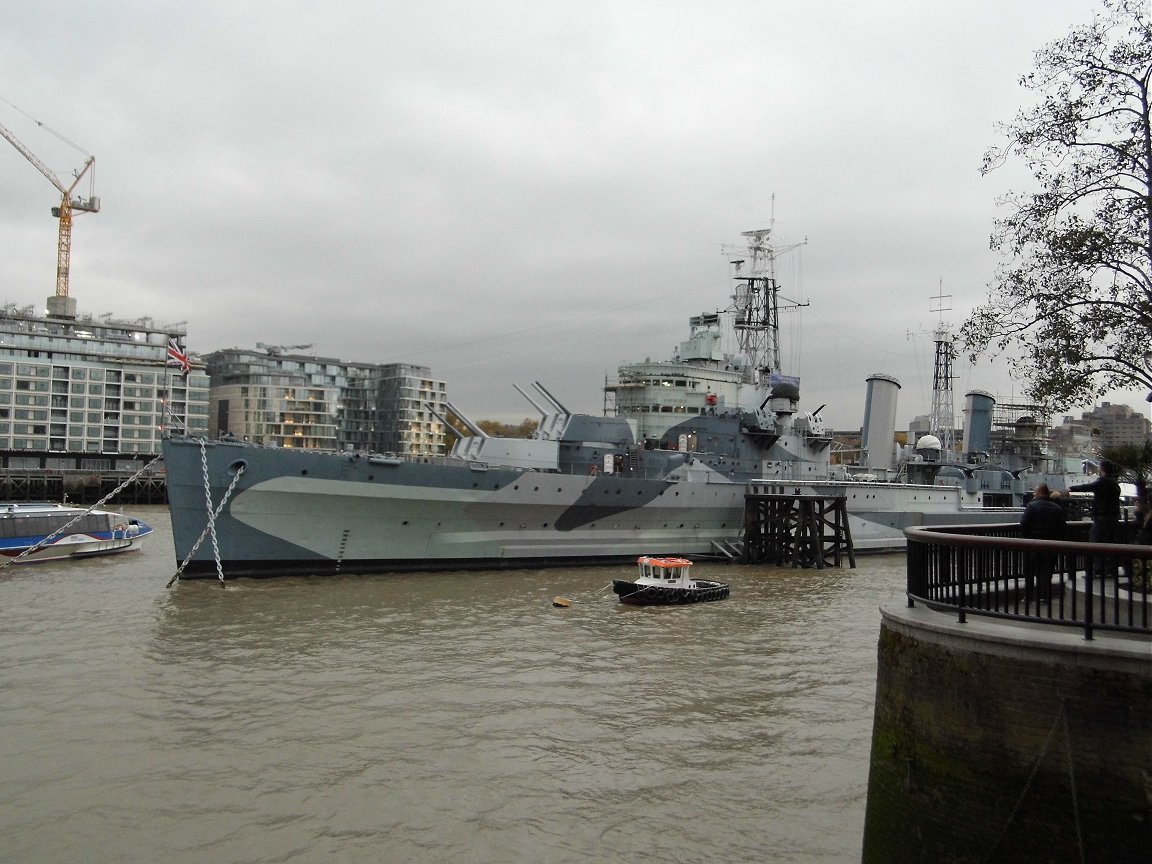 HMS belfast, London, Thursday 16/11/2017.. 