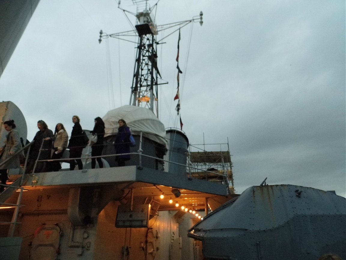 HMS belfast, London, Thursday 16/11/2017.. 