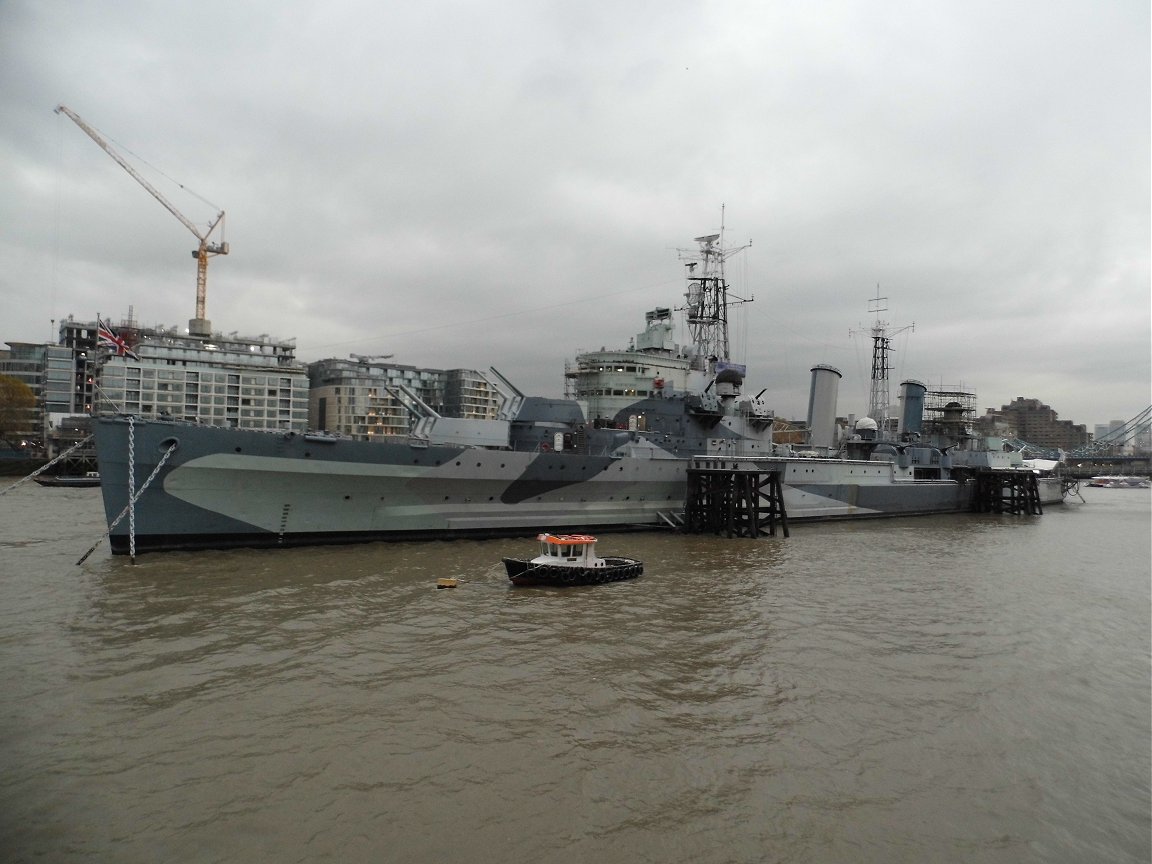 HMS belfast, London, Thursday 16/11/2017.. 