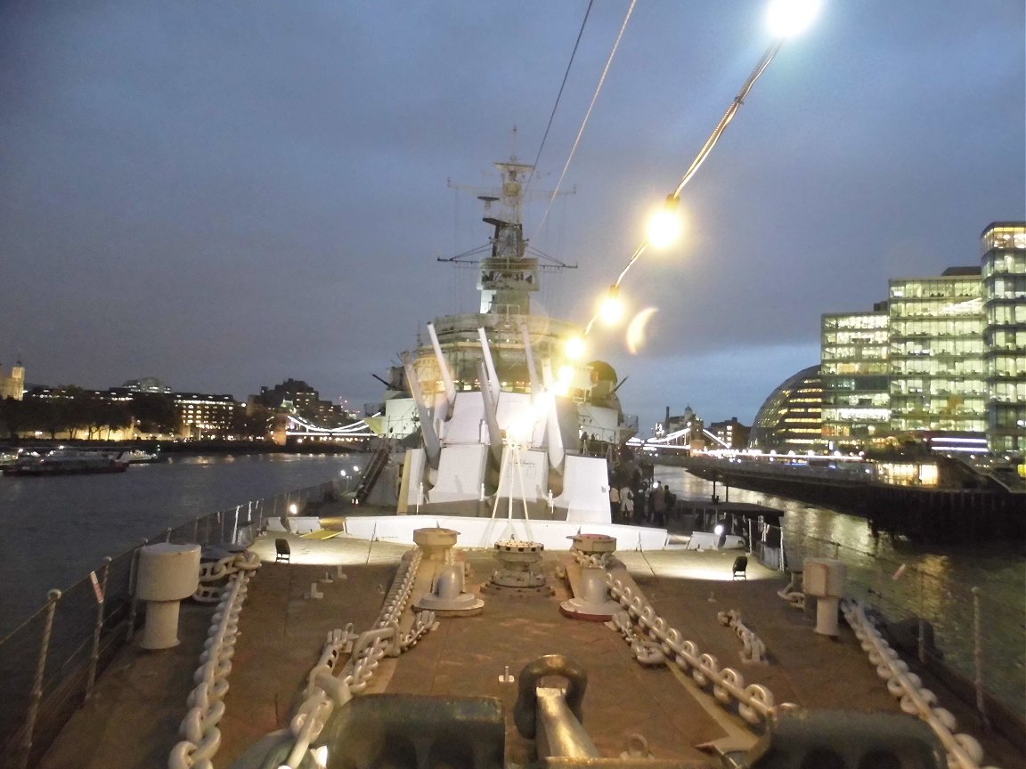 HMS belfast, London, Thursday 16/11/2017.. 