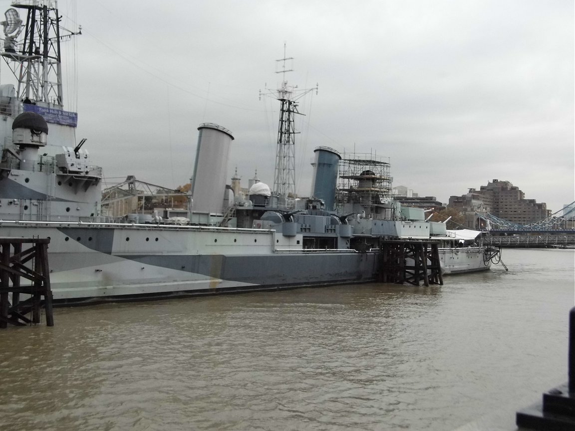 HMS belfast, London, Thursday 16/11/2017.. 