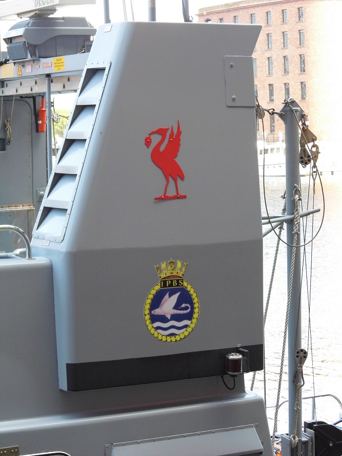 Explorer class coastal training patrol craft H.M.S. Charger at Liverpool Alberts Docks, May 26th 2013