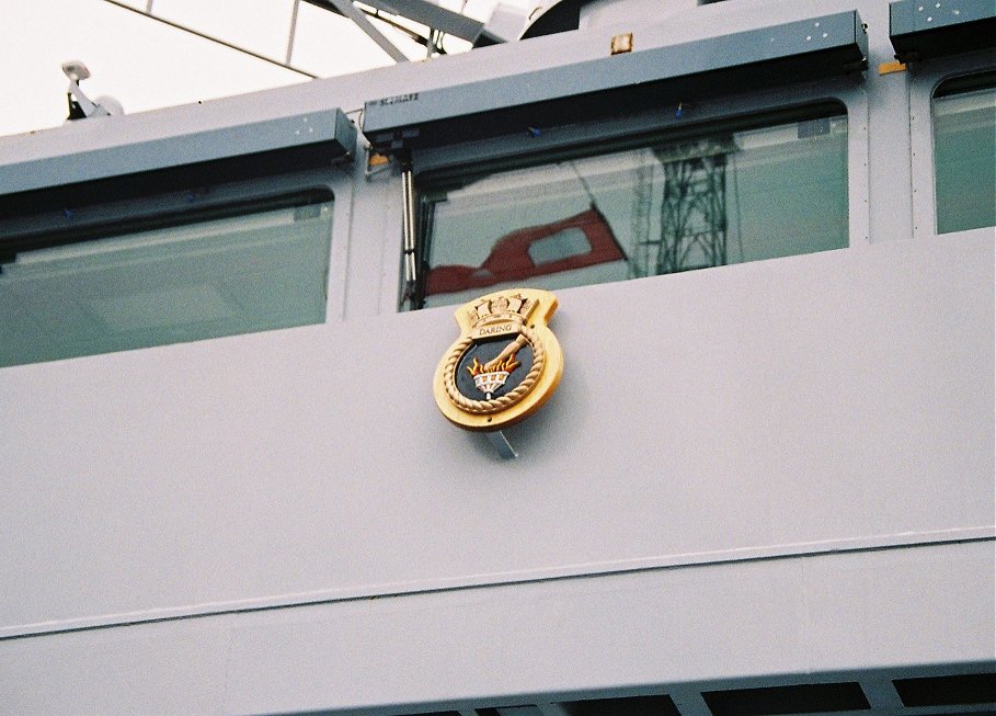 Type 45 destroyer H.M.S. Daring at Devonport Navy Days 2009