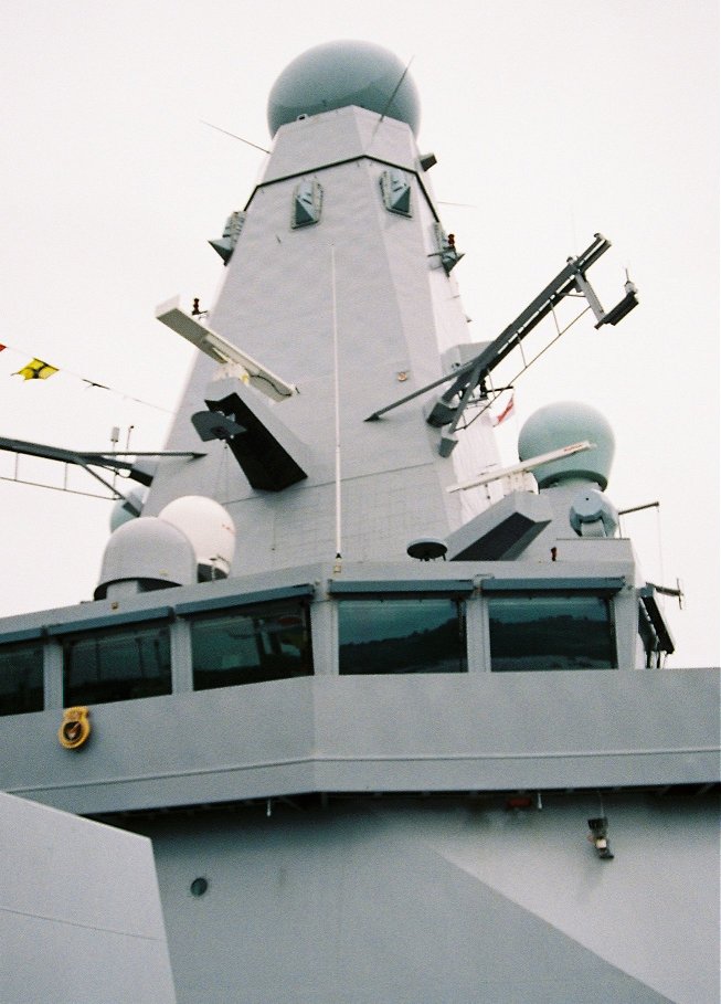 Type 45 destroyer H.M.S. Daring at Devonport Navy Days 2009