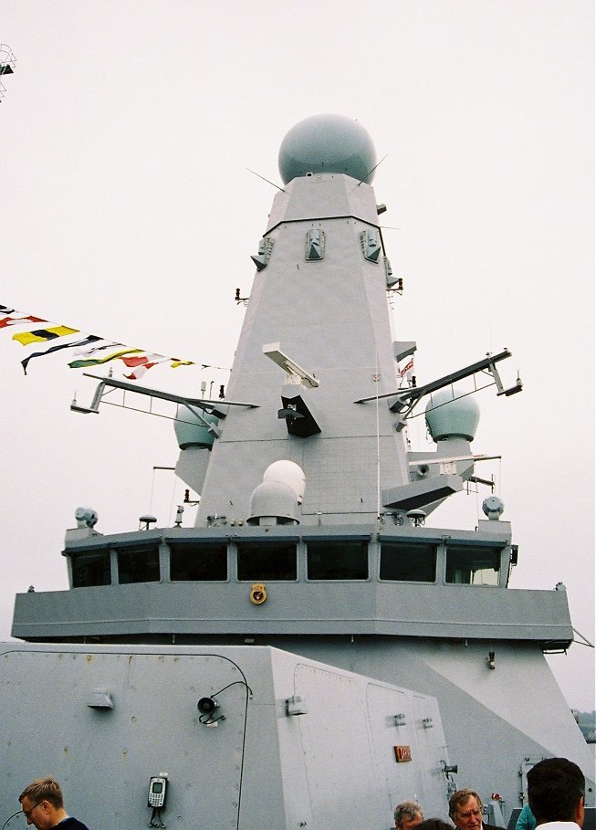 Type 45 destroyer H.M.S. Daring at Devonport Navy Days 2009