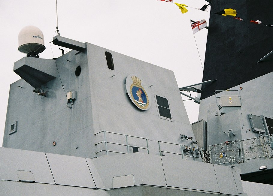 Type 45 destroyer H.M.S. Dauntless at Portsmouth Navy Days 2010