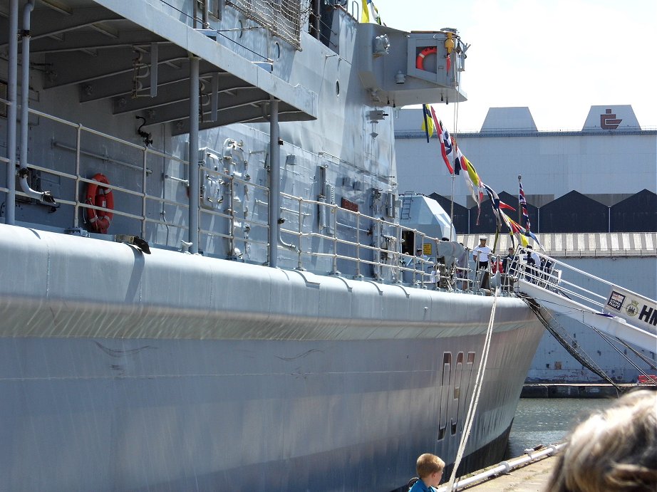 HMS Edinburgh, Cammell Laird, Birkenhead. Sunday 26/05/2013.