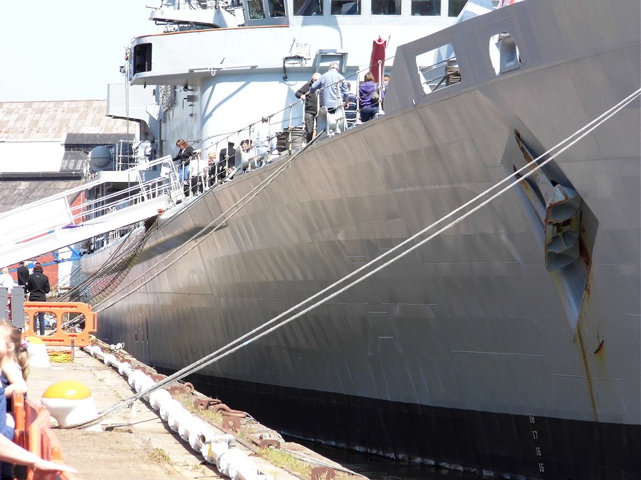 HMS Edinburgh, Cammell Laird, Birkenhead. Sunday 26/05/2013.