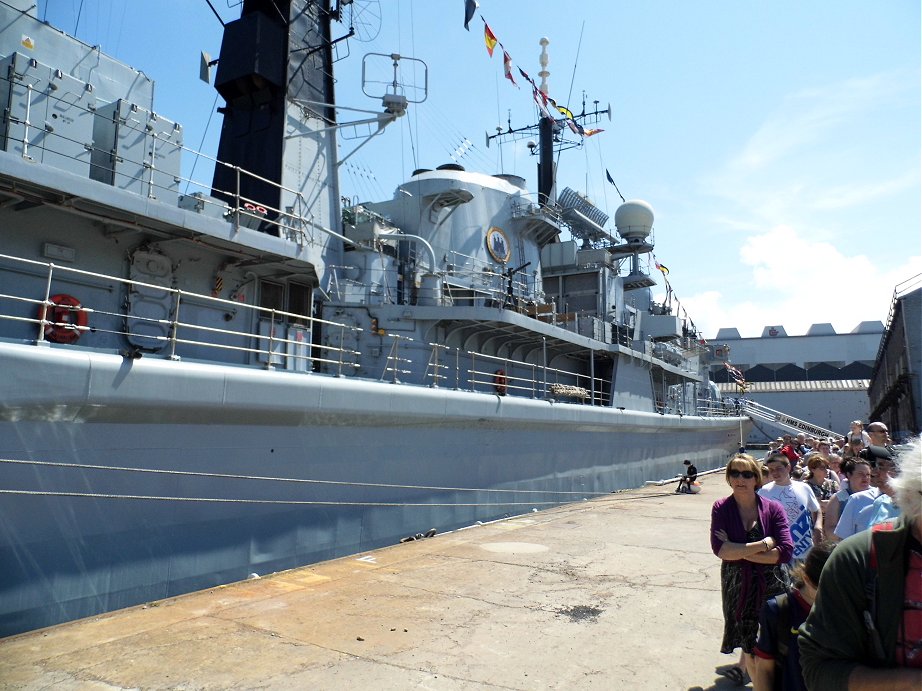 HMS Edinburgh, Cammell Laird, Birkenhead. Sunday 26/05/2013.