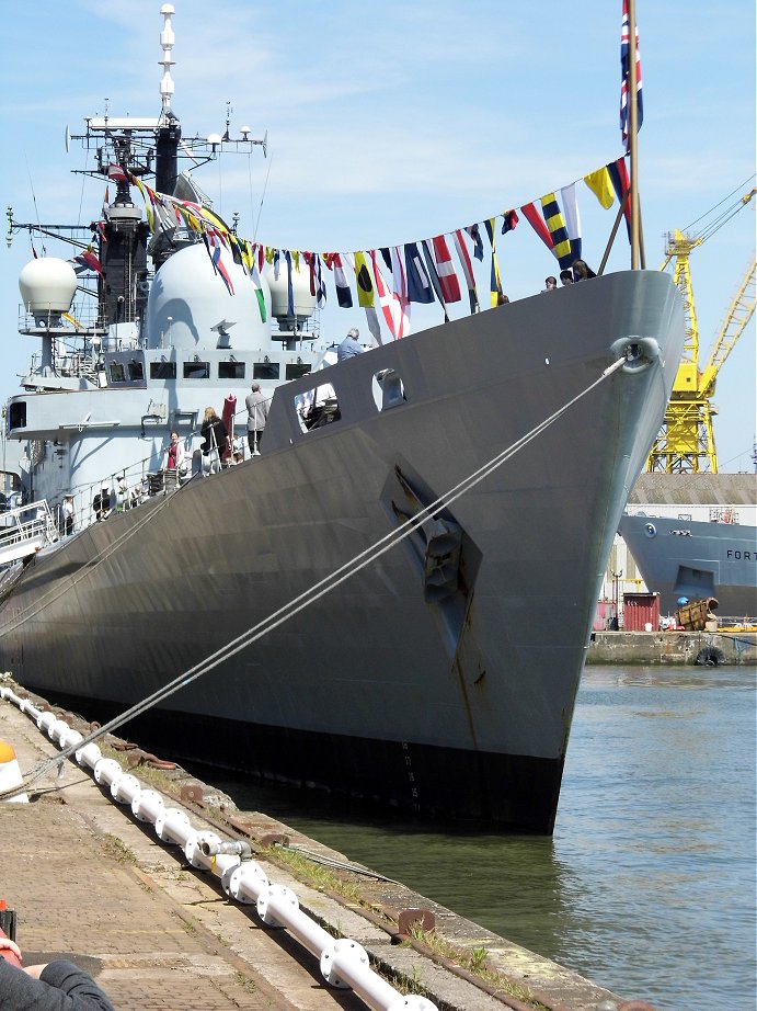 HMS Edinburgh, Cammell Laird, Birkenhead. Sunday 26/05/2013.