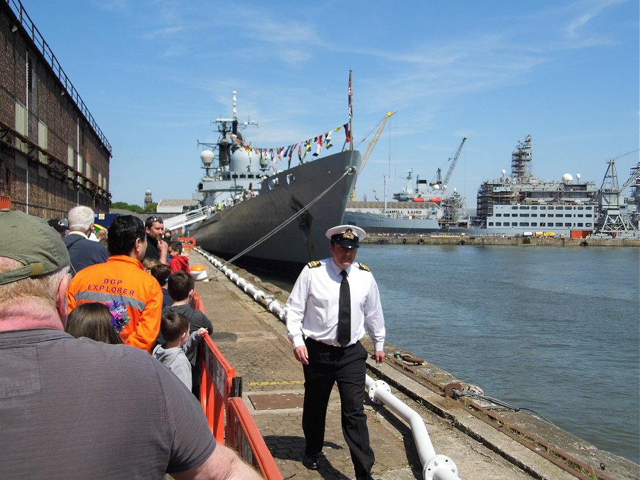 HMS Edinburgh, Cammell Laird, Birkenhead. Sunday 26/05/2013. 