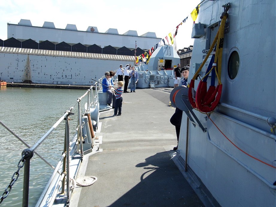 HMS Edinburgh, Cammell Laird, Birkenhead. Sunday 26/05/2013.