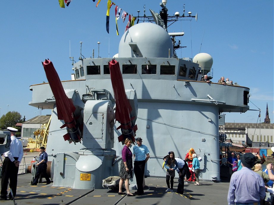 HMS Edinburgh, Cammell Laird, Birkenhead. Sunday 26/05/2013.