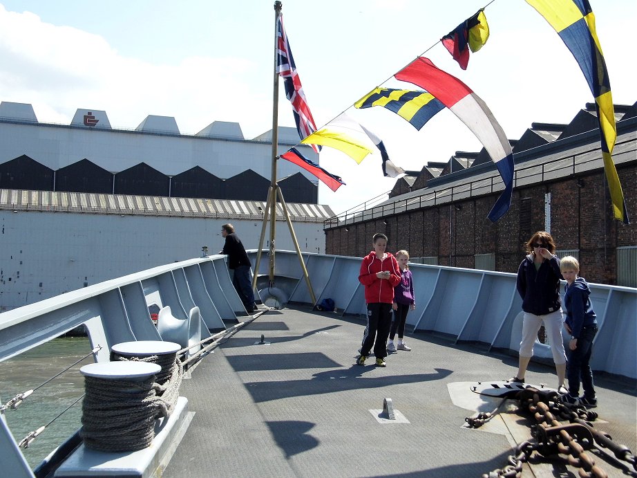 HMS Edinburgh, Cammell Laird, Birkenhead. Sunday 26/05/2013.