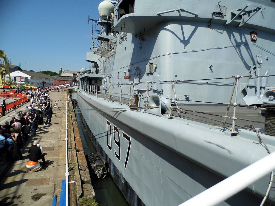 HMS Edinburgh, Cammell Laird, Birkenhead. Sunday 26/05/2013.