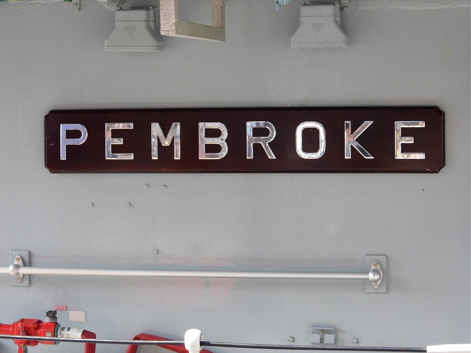 Sandown class Batch II Mine Hunter HMS Pembroke M107, Cannock Dock, Liverpool. May 26th 2013.