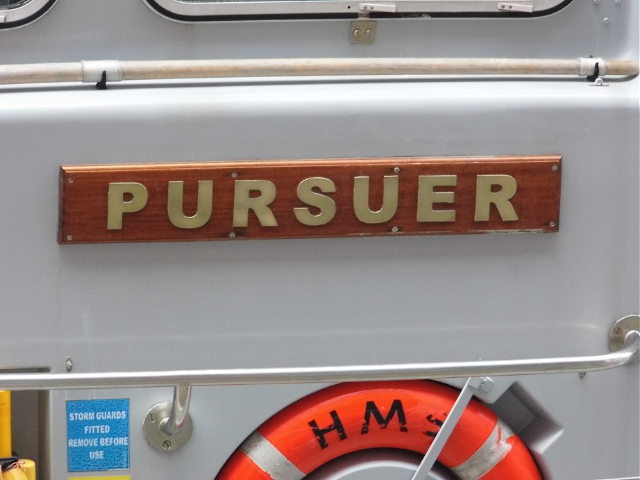 Explorer class coastal training patrol craft H.M.S. Pursuer at Liverpool Alberts Docks, May 26th 2013