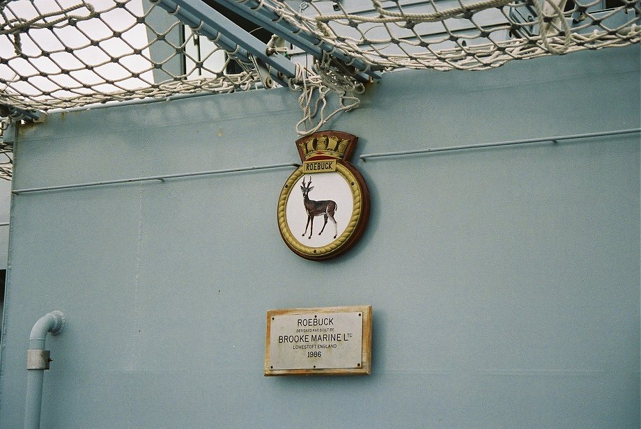 Survey ship H.M.S. Roebuck at Plymouth Navy Days 2006